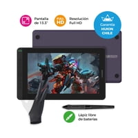 Huion - Tableta Gráfica Monitor Kamvas 13 Purplue