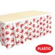 thumbnail image 3 of Faldón para mesa Beistle con cangrejos, plástico blanco, 29 x 4.3' con cangrejo rojo, 3 of 5