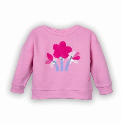 Polerón Bebé Niña Rosado Pillin