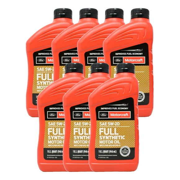 Aceite Ford Motorcraft 5w20 Full Sintetico (7 Unidades)