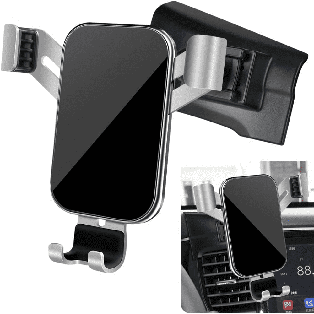 Genérico - Soporte De Teléfono Para Coche - Compatible Con Mitsubishi Outlander Es Black Edition, Soporte Para Pantalla - Para Mitsubishi Outlander 2014-2021 (no Para Sport)