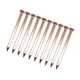 thumbnail image 1 of Clavos de cobre (paquete de 10), fácil instalación, accesorios de ferretería, puntas de pizarra resistentes, acabado para techos de árboles, bricolaje 89mm, 1 of 5