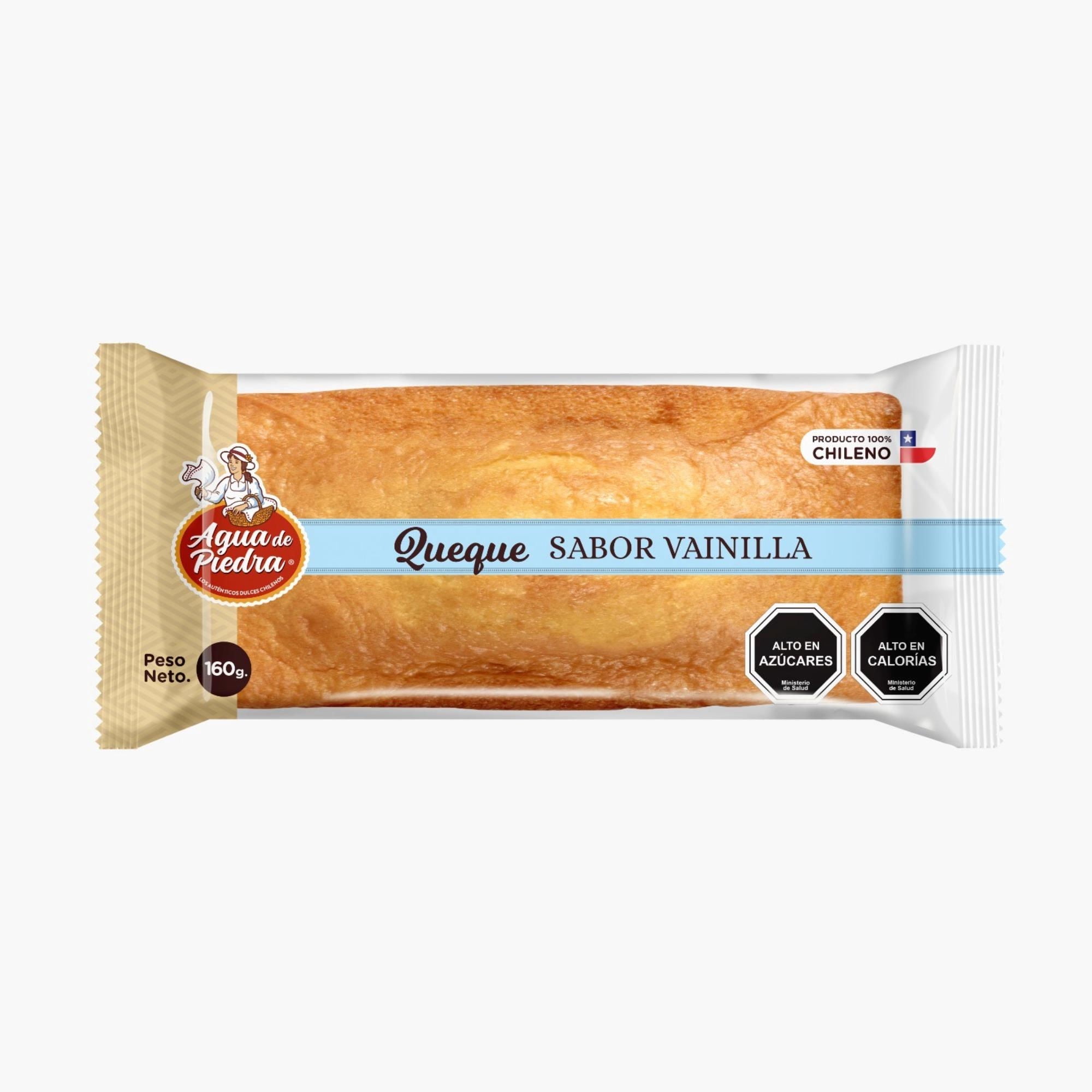 Queque Vainilla 160 g Agua de Piedra