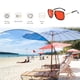 thumbnail image 3 of Gafas de sol de moda europeas y americanas con el mismo estilo, montura de metal, doble haz, personalidad, montura grande, gafas de sol vintage, 3 of 5