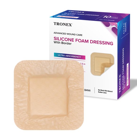 Apósito para heridas TRONEX 10 cm impermeable estéril - paquete de 10