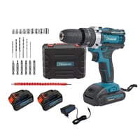 Dynamo Tl - Taladro Percutor Inalámbrico Dynamo 21V 2 Baterías + Accs