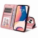 thumbnail image 2 of Funda Billetera para iPhone 14 Pro con Porta Tarjetas y Soporte Ajustable Rosa, 2 of 6