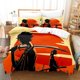 thumbnail image 1 of Samurai Champloo Bedding Set Bed Set Aldult Kid Bedroom Duvetcover Sets kawaii bedding, 1 of 5