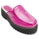 thumbnail image 3 of Zueco Cuero Boa Fucsia 39, 3 of 3