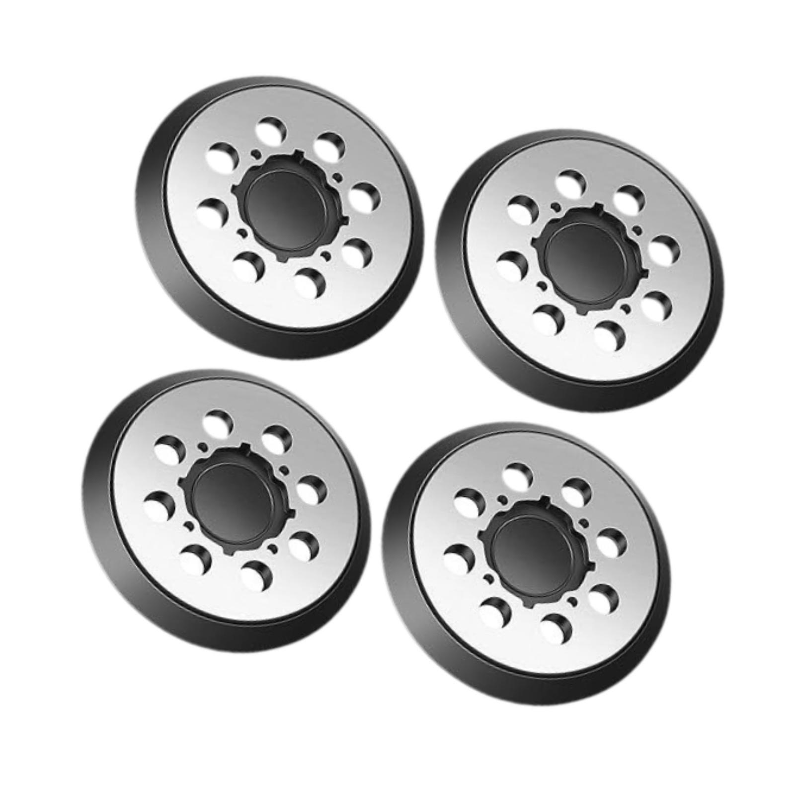 Ioensy - Almohadillas De Lijado De Repuesto De 4 X 5 Pulgadas Y 8 Orificios Para Dcw210B Dwe6423 6423K Dwe6421-B3