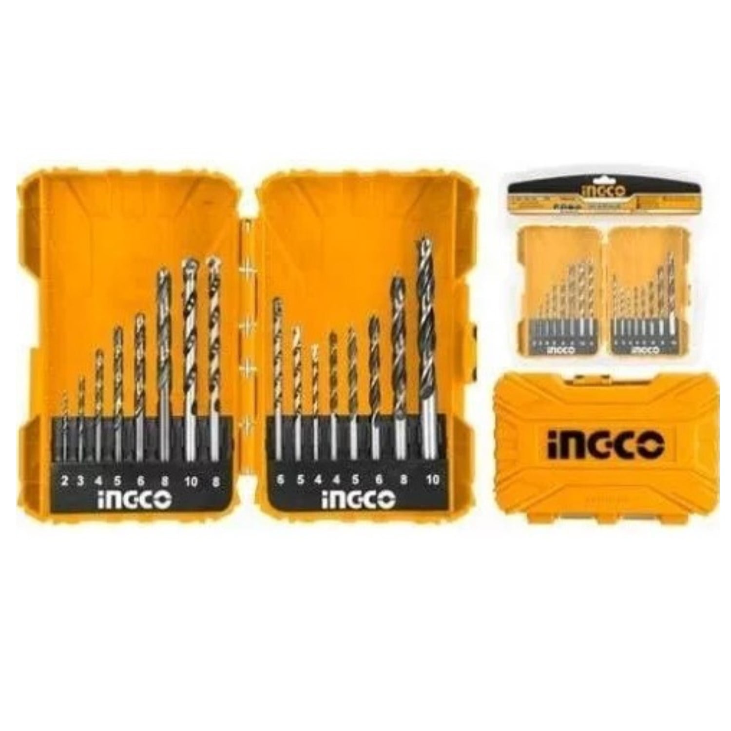 Truper - Set De Brocas 16pcs Metal/concreto/madera Ingco Profesional