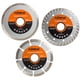 thumbnail image 2 of Set de 9 Discos Diamantados 4.5" Flowmak, 2 of 5