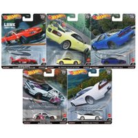 Juego Diecast Vehicles Hot Wheels 2022 Premium Car Culture, 5 Unidades