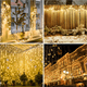thumbnail image 5 of Luz Luces Navidad 20mts Recarga Solar Cálida, 5 of 7