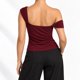 thumbnail image 4 of Polera Tendencia Basica Mujer Poliester S/M L/XL Burdeo, 4 of 8