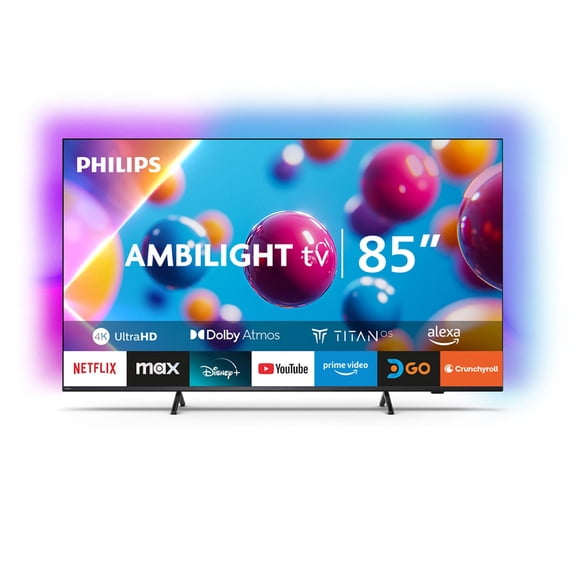 Televisor Ambilight TV 85" Philips LED 4K UHD 85PUD8209