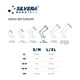 thumbnail image 3 of Calcetines deportivos acolchados de running trail ciclismo maratón tenis senderismo para hombre y mujer, 3 of 3