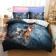 thumbnail image 1 of Cool Motorcycle Duvet Cover Bedding Set Comforter Linen Pillowcases Quilt Cover Home Decor Gift Queen Bed Sheets, 1 of 5
