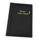 thumbnail image 2 of 120 Portamonedas Colector de dinero Dinero de bolsillo PU Cuero Álbum Libro Negro, 2 of 3