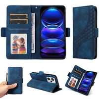 Carcasa Foxdock Xiaomi Redmi Note 12 Pro Plus De Cuero Pu, Diseño Acolchado Clásico, Protección Contra Caídas Y Rayones