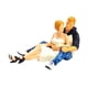 thumbnail image 4 of Figuras De Pareja Pintadas A Mano 1/64, Accesorios De Película En Miniatura, Adornos De Escena, Estilo Blanco B, 4 of 5