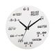 thumbnail image 1 of Reloj De Pared Moderno Silencioso Acrílico Con Espejo Para Sala De Estar, Aula, Baño, Blanco 6,2, 1 of 3