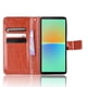 thumbnail image 3 of Funda tipo libro para Sony Xperia 10 V, cartera todo‑en‑uno, funda multifuncional con tarjetero y correa de muñeca desmontable, 3 of 4