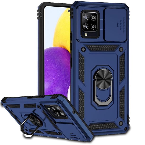 Estuche GANGXUN para Samsung Galaxy M42 5G, soporte giratorio 360°, estilo mecánico y magnético