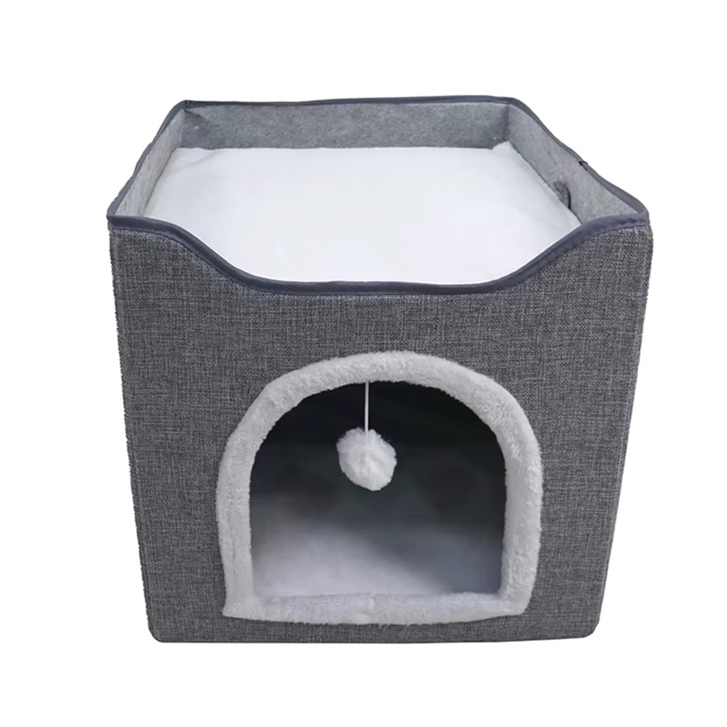 Mundo Online - Cama Mascota Soft Confort Plegable Con Techo