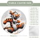 thumbnail image 2 of Winnie Pooh y Tigger-theme Fitted Round Tablecloths Elastic Edged Table Covers Waterproof Table Cloth for Kitchen Holiday Party Tables Decor 150cm, 2 of 6