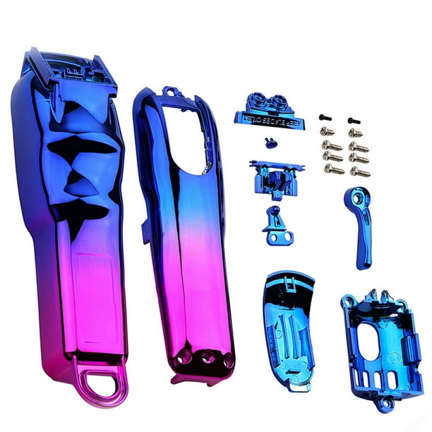Kit de carcasa completa para máquina cortadora Wahl Magic Clipper inalámbrica (transparente, n.° 8148 y n.° 8591)