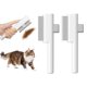 thumbnail image 1 of Set de peines Marchul para gatos y perros con botón de liberación, color blanco, 1 of 8