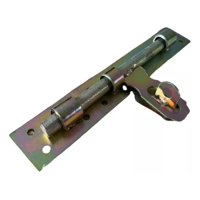 Metalfer - Picaporte Carcelero Dorado 25 Cm Yts Dorado Oscuro