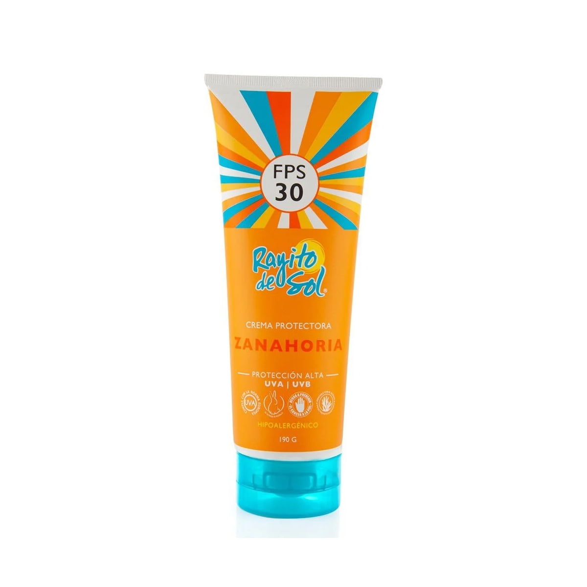 Crema Protectora Fps 30 Zanahoria 190 g Rayito De Sol