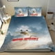 thumbnail image 1 of Imposible: El Juicio Final Conjunto de sábanas temático, trío de piezas, cómodo y amigable con la piel, diseño único, regalo de decoración para el hogar para familiares, amigos y fans, 90 cm * 190 cm, 1 of 6