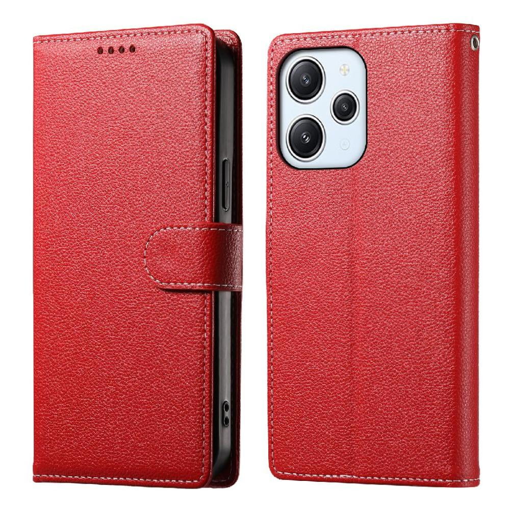 Funda Para Foxdock Xiaomi Redmi 12 4g/5g– Cuero Premium, 3 Ranuras Para Tarjetas, Protección Contra Impactos