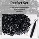 thumbnail image 4 of Strass BELLEBOOST 3 mm negro 5000 piezas de respaldo plano, 4 of 7
