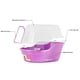 thumbnail image 4 of Caja de arena petphabet 63 cm púrpura jumbo con cubierta, 4 of 7