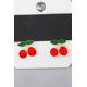 thumbnail image 1 of Aretes Fashnzfab De Botón De Cereza Linda, 1 of 2