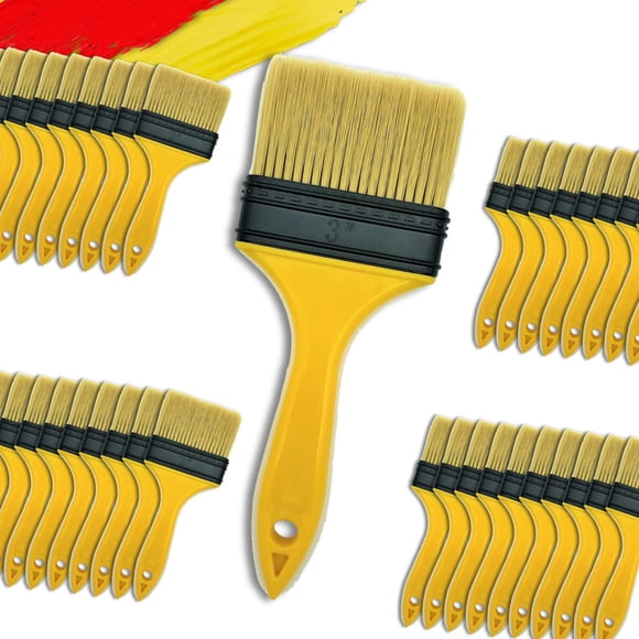 Juego de pinceles PANCLUB Chip Brush de 7,62 cm, 20 unidades, plástico