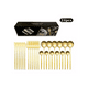 thumbnail image 1 of Set 24 Piezas Cubiertos Acero Inoxidable Color Dorado, 1 of 3