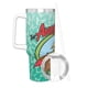 thumbnail image 3 of Los Castores Cascarrabias Vaso aislado de acero inoxidable con asa, diseño temático, regalo para familia, amigos y fans; incluye pajita y encaja en el portavasos estándar, 40 oz, 3 of 6