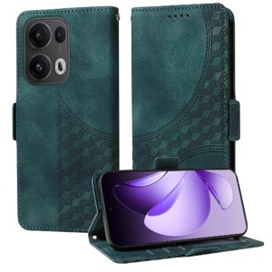 Carcasa Foxdock Oppo Reno 14 Pro 5G De Cuero Pu, Diseño Acolchado Clásico, Protección Contra Caídas Y Rayones