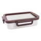thumbnail image 2 of Cajas De Silicona Contenedor De Almacenamiento De Alimentos Estuche Grande Traveling White 860ml, 2 of 3