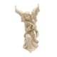 thumbnail image 5 of Estatua de ángel Estatua de ángel Estatuas decorativas europeas Recuerdos Artesanía Estatua coleccionable Escultura de ángel para estante de gabinetes Beige, 5 of 5