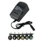 thumbnail image 3 of Adaptador de corriente CC universal de 30 W, 3 V/4,5 V/6 V/7,5 V/9 V/12 V, voltaje ajustable (enchufe estadounidense de 100-240 V), 3 of 8