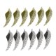 thumbnail image 5 of 12 Unids Antiguo Plata Y Bronce Grande Hollow Angel Ala Encantos Colgantes Artesanía, 5 of 5