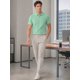 thumbnail image 2 of INSPIRE CHIC Camisa Polo de Hombre de Manga Corta Elástica Sólida Casual para Golf XL Verde, 2 of 5