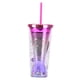 thumbnail image 5 of Glamour Tumbler Glitter Drinking Cup Botella De Agua A Prueba De Fugas Con Pajita Y Tapa Estilo B, 5 of 5