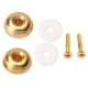 thumbnail image 1 of Guitarra Mushroom Head Correa Ukelele Buttons Mandolin Locks Hebilla Piezas de oro, 1 of 3